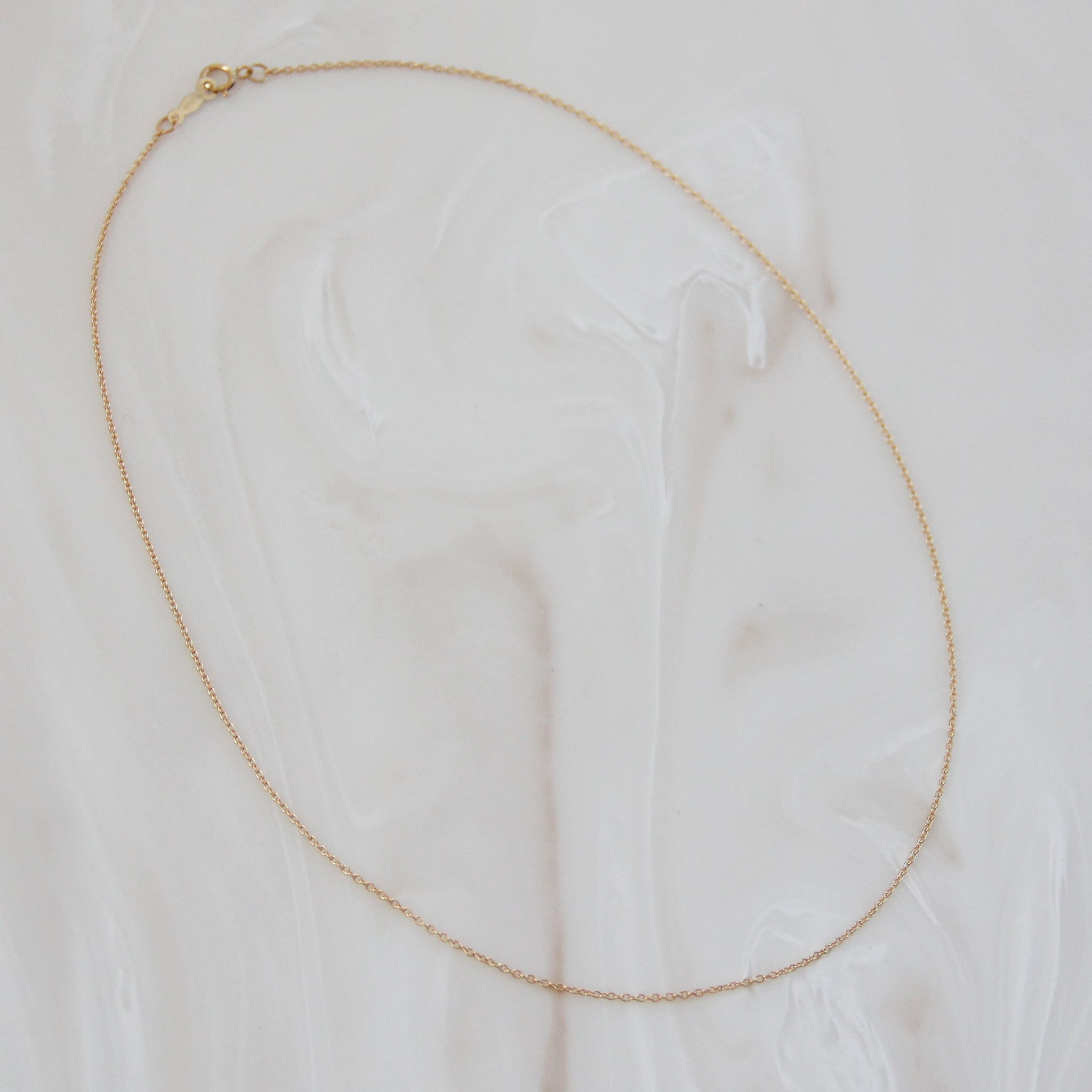 Whisper Chain Gold Silver or Rose Gold Simple Gold Chain 